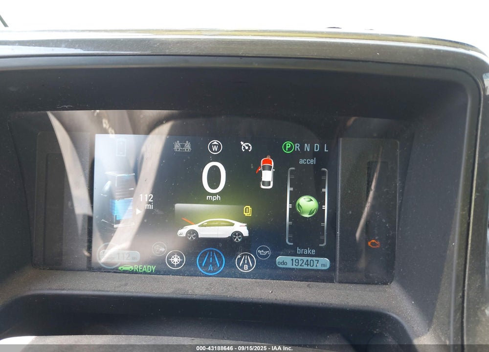 2013 CHEVROLET VOLT VIN: 1G1RB6E43DU109043