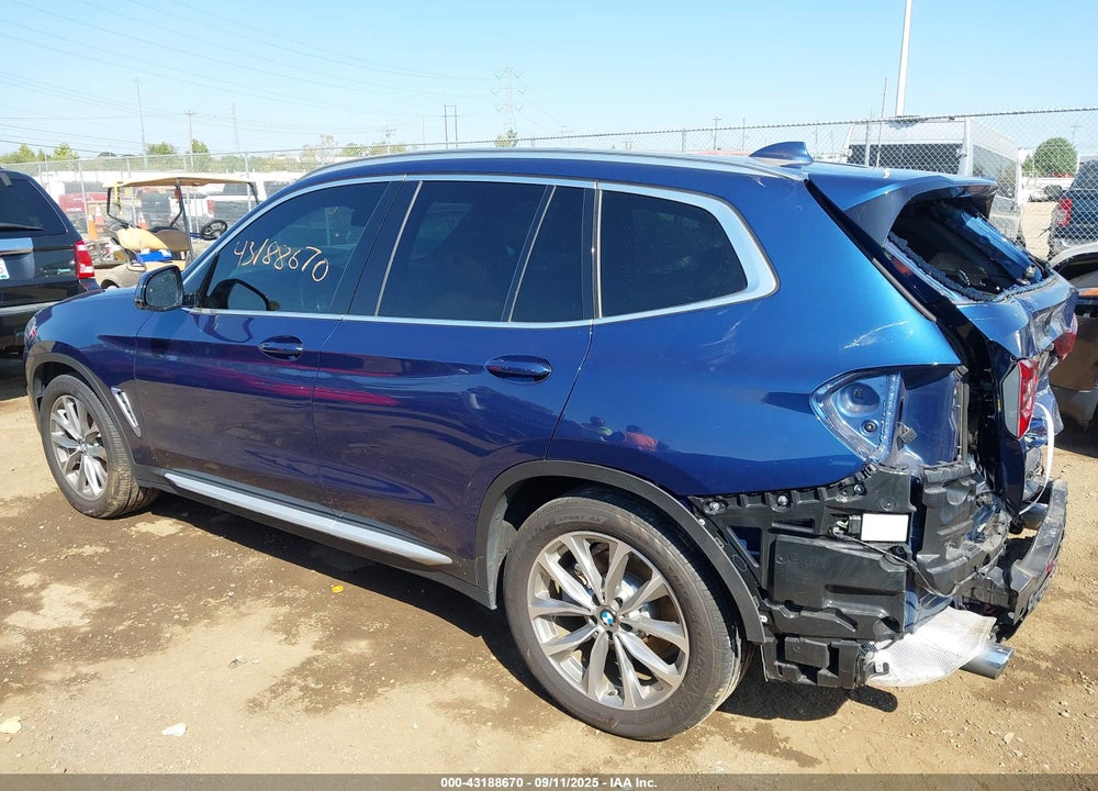 2019 BMW X3 XDRIVE30I VIN: 5UXTR9C5XKLP86582