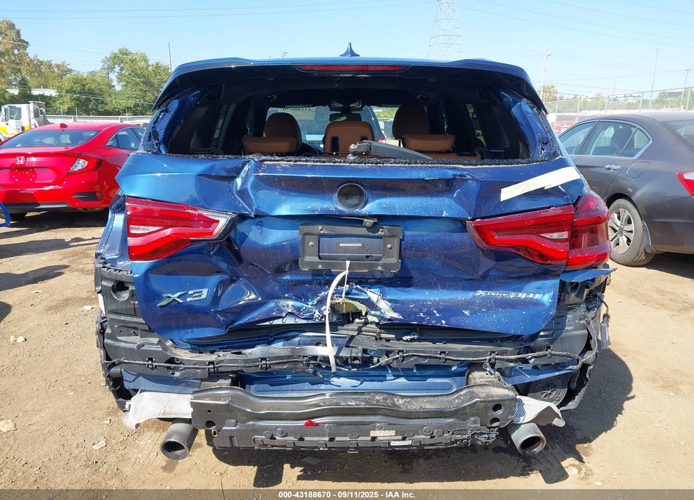2019 BMW X3 XDRIVE30I VIN: 5UXTR9C5XKLP86582