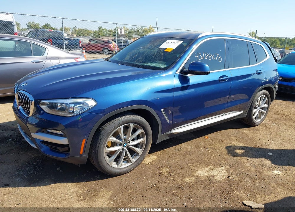 2019 BMW X3 XDRIVE30I VIN: 5UXTR9C5XKLP86582