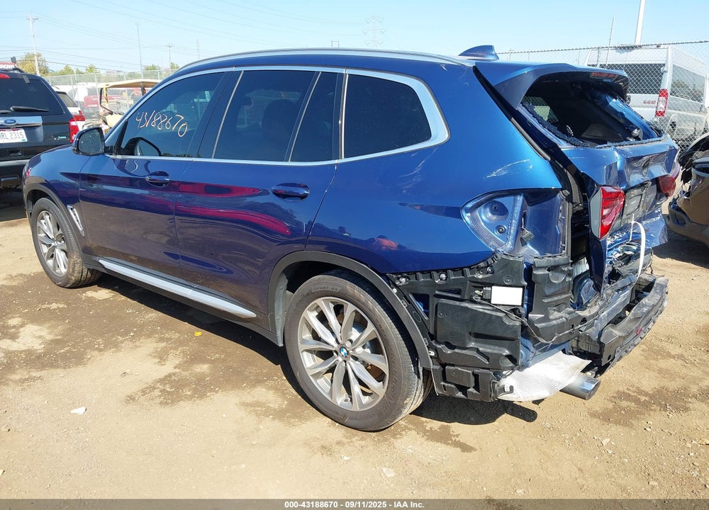 2019 BMW X3 XDRIVE30I VIN: 5UXTR9C5XKLP86582
