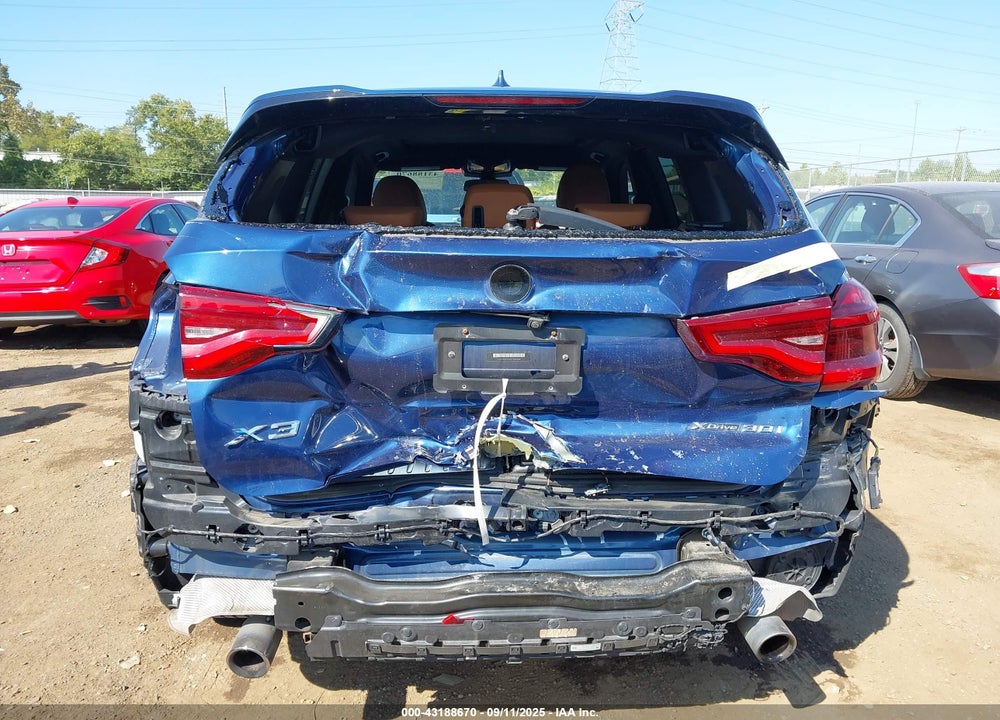 2019 BMW X3 XDRIVE30I VIN: 5UXTR9C5XKLP86582