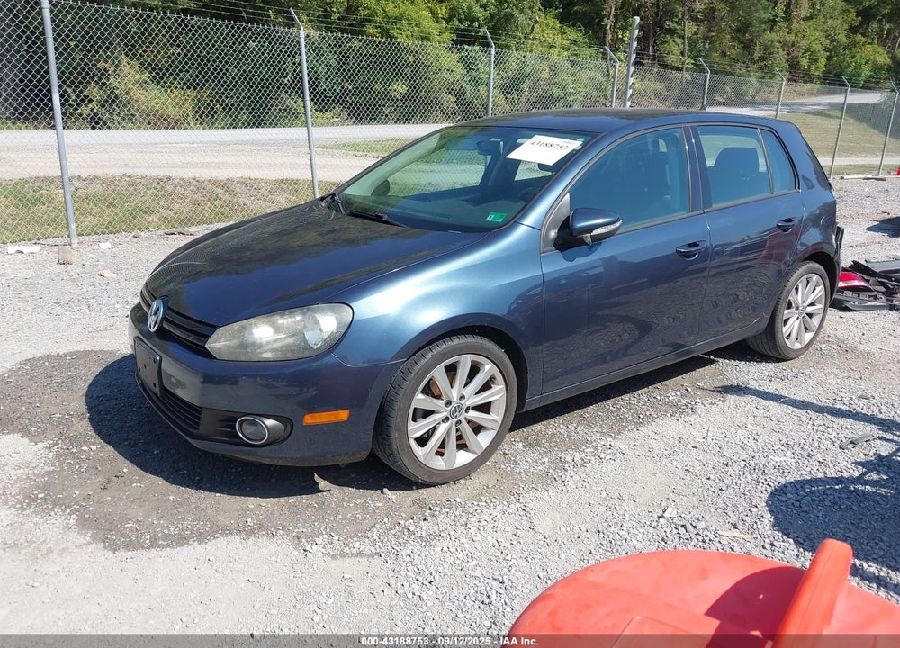 2012 VOLKSWAGEN GOLF VIN: WVWDM7AJ1CW340734