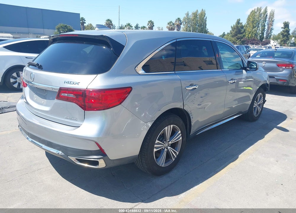 2019 ACURA MDX VIN: 5J8YD4H31KL025232