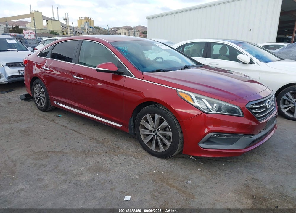 2015 HYUNDAI SONATA SPORT VIN: 5NPE34AF0FH217700