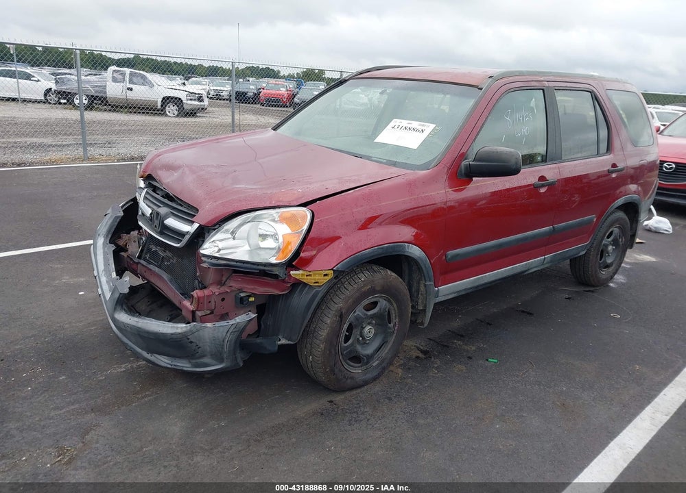 2002 HONDA CR-V LX VIN: JHLRD68422C012807