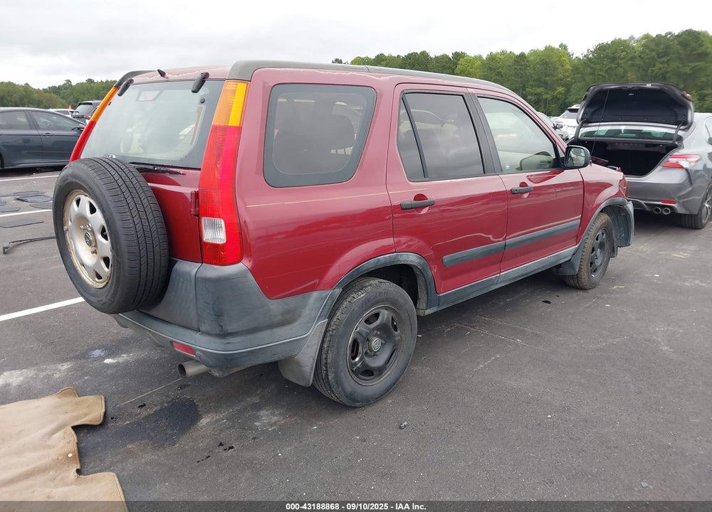 2002 HONDA CR-V LX VIN: JHLRD68422C012807
