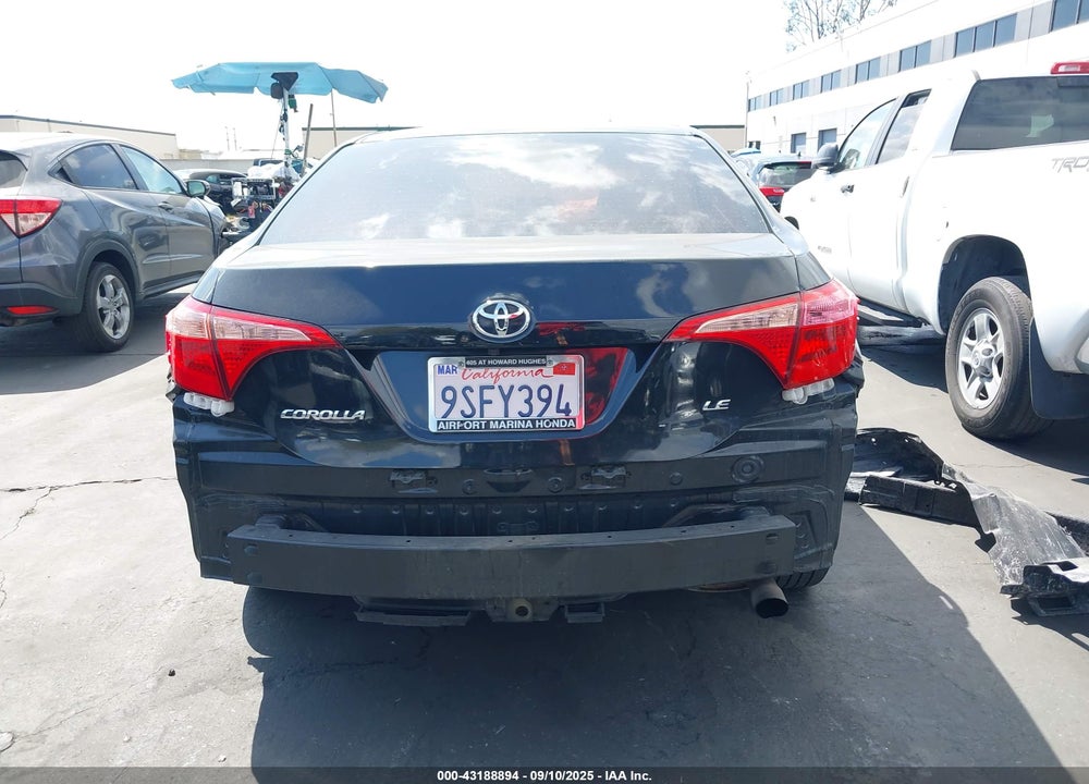 2019 TOYOTA COROLLA VIN: 5YFBURHE7KP944310