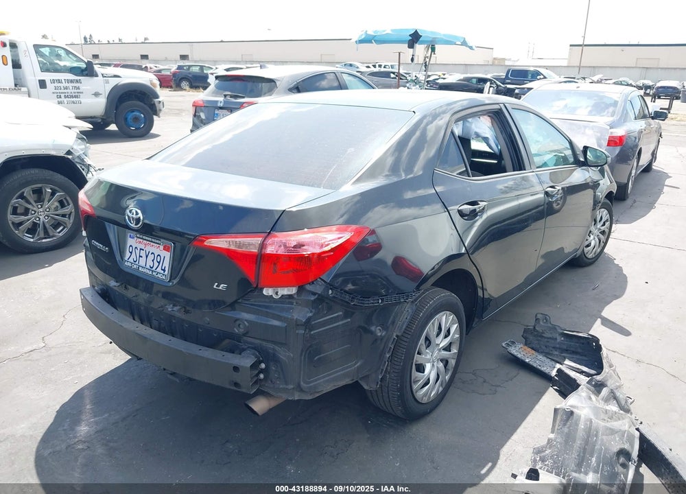 2019 TOYOTA COROLLA VIN: 5YFBURHE7KP944310