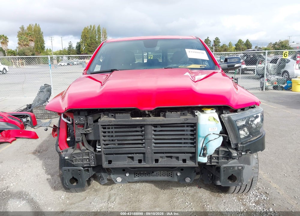 2022 RAM 1500 BIG HORN 4X2 6'4 BOX VIN: 1C6RREBG3NN350311