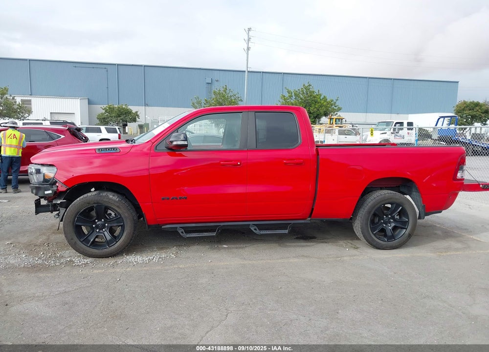 2022 RAM 1500 BIG HORN 4X2 6'4 BOX VIN: 1C6RREBG3NN350311