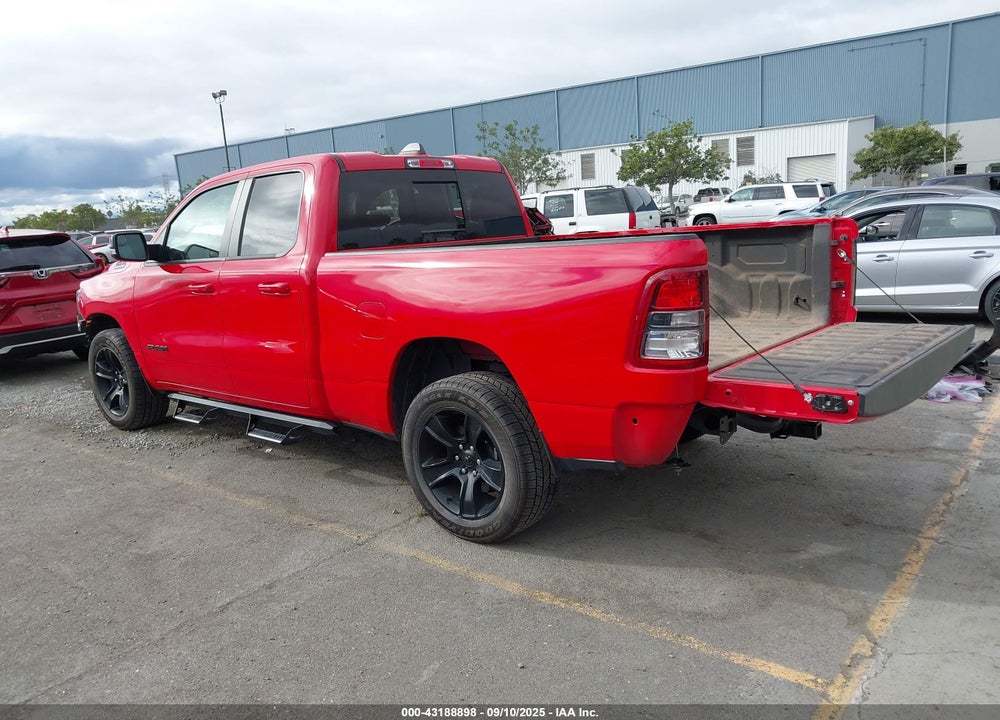 2022 RAM 1500 BIG HORN 4X2 6'4 BOX VIN: 1C6RREBG3NN350311