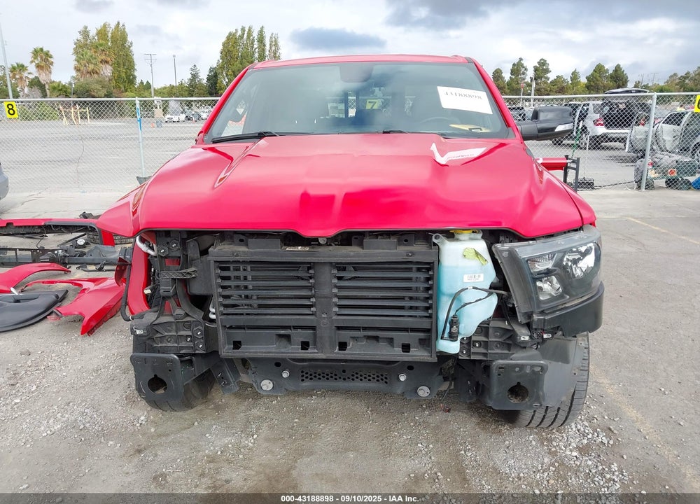 2022 RAM 1500 BIG HORN 4X2 6'4 BOX VIN: 1C6RREBG3NN350311