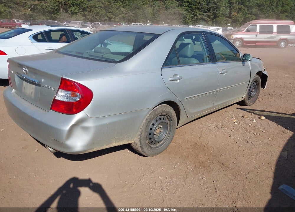 2004 TOYOTA CAMRY XLE VIN: 4T1BE32K64U908814