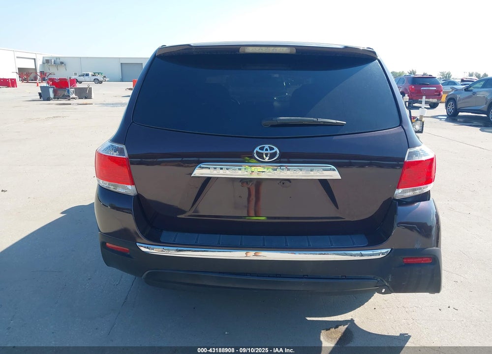 2013 TOYOTA HIGHLANDER VIN: 5TDZA3EH2DS036117