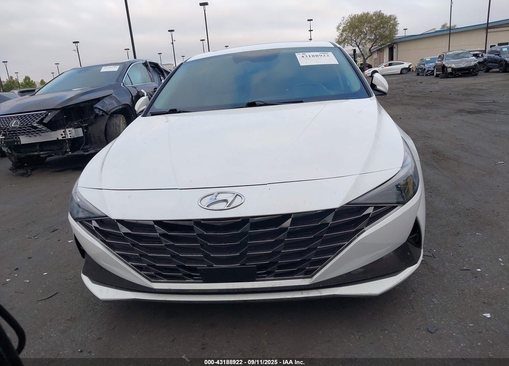 2021 HYUNDAI ELANTRA LIMITED VIN: 5NPLP4AG8MH004821