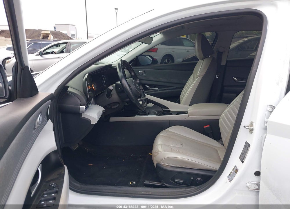 2021 HYUNDAI ELANTRA LIMITED VIN: 5NPLP4AG8MH004821