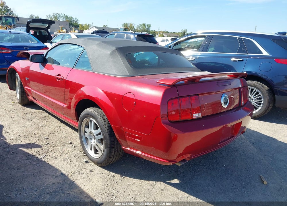 2006 FORD MUSTANG GT VIN: 1ZVFT85H865193554