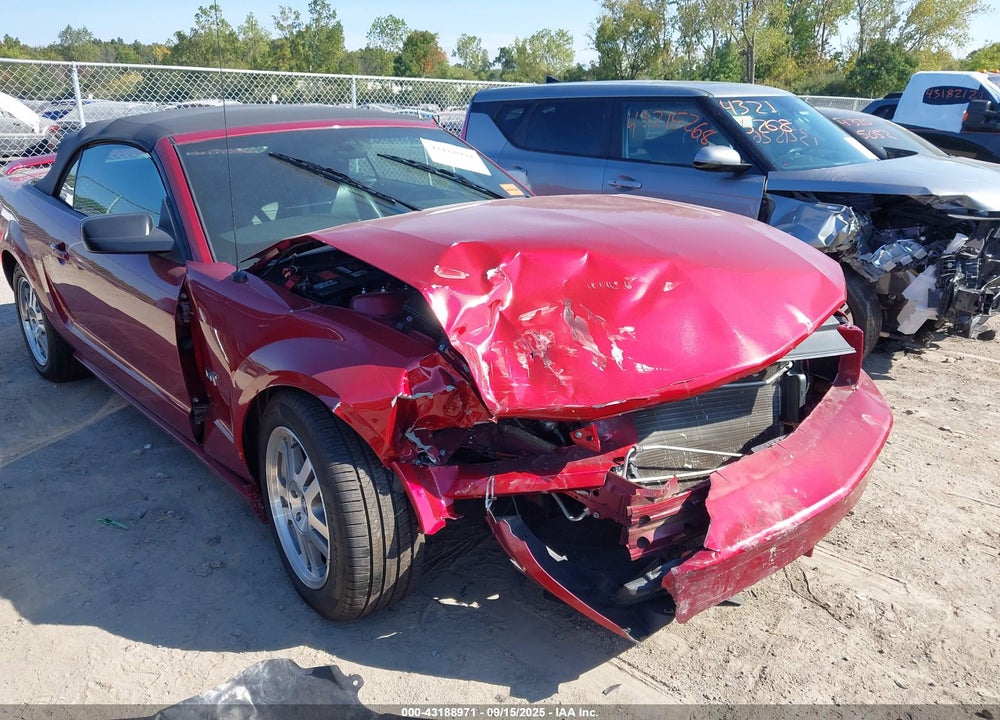 2006 FORD MUSTANG GT VIN: 1ZVFT85H865193554