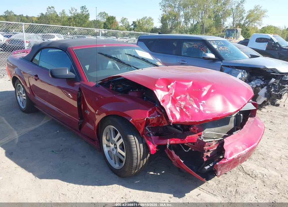 2006 FORD MUSTANG GT VIN: 1ZVFT85H865193554