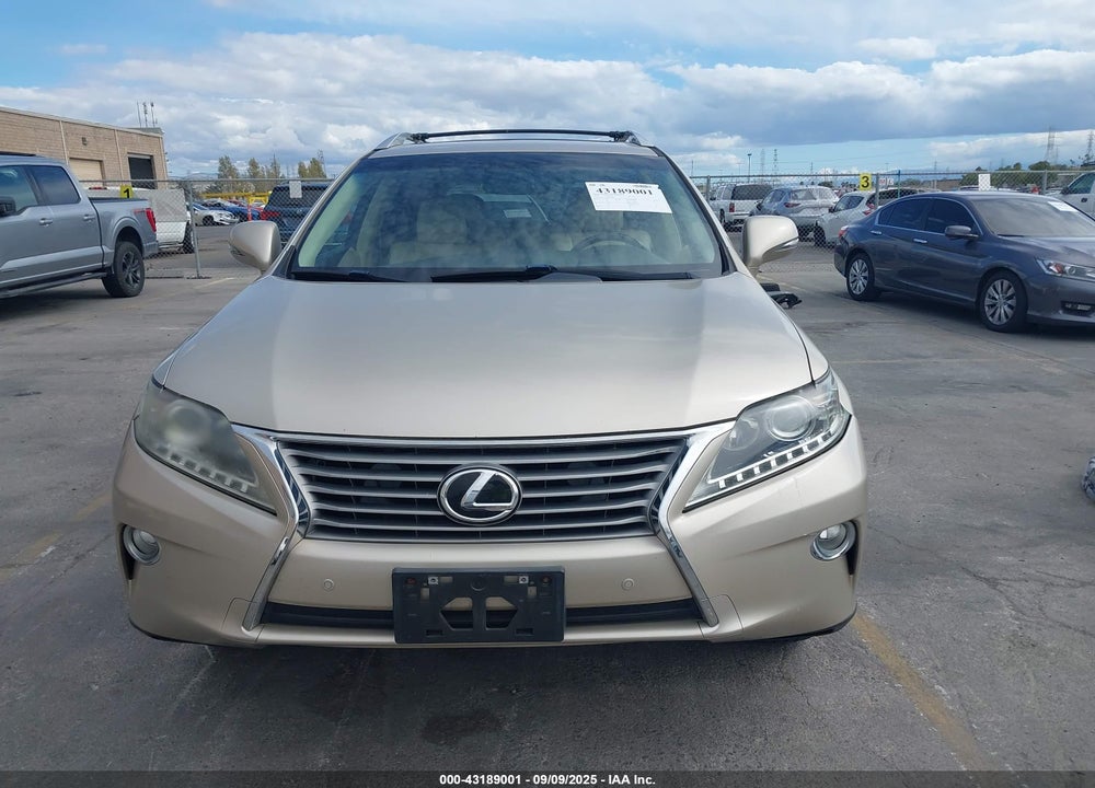 2013 LEXUS RX 350 VIN: 2T2BK1BA9DC182397