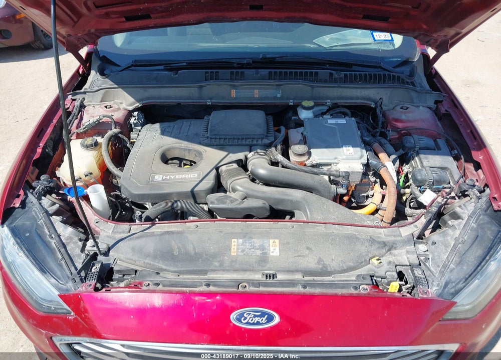 2019 FORD FUSION VIN: 3FA6P0LU6KR207800