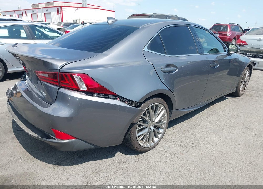 2015 LEXUS IS 250 VIN: JTHBF1D25F5063162