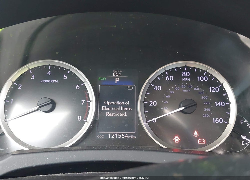 2015 LEXUS IS 250 VIN: JTHBF1D25F5063162