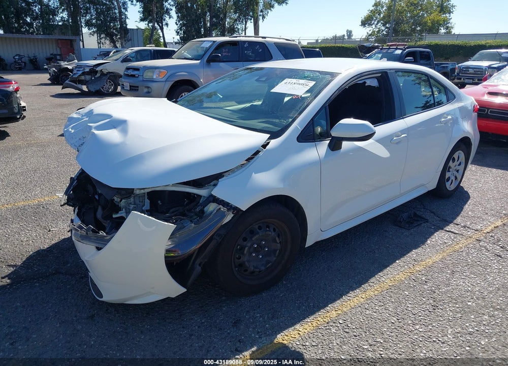 2022 TOYOTA COROLLA LE VIN: JTDEPMAE6N3028894