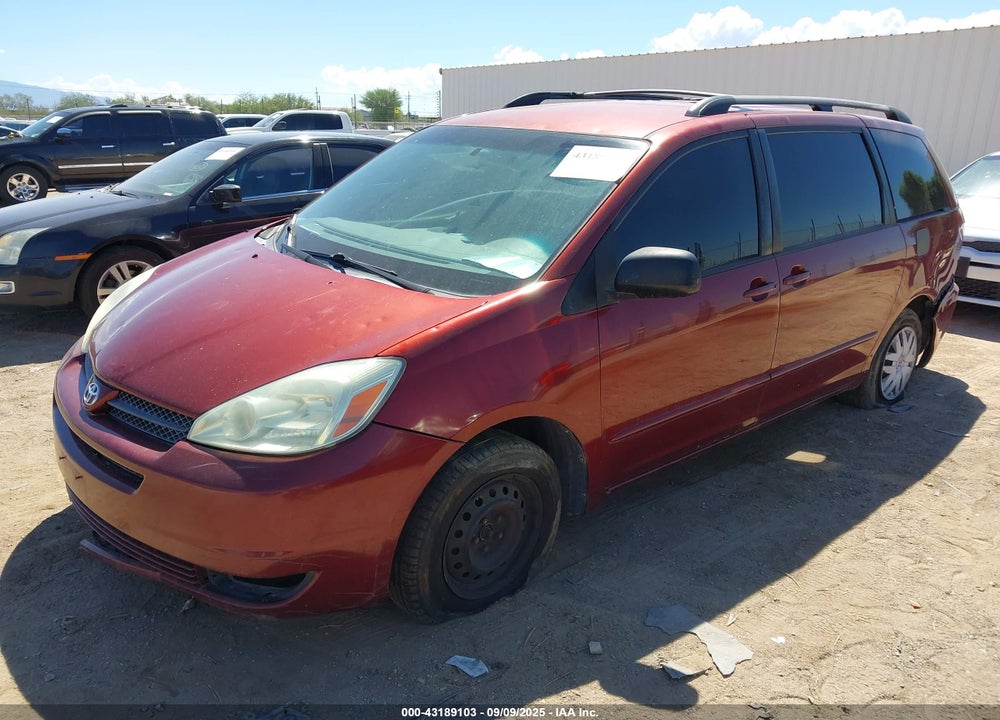 2004 TOYOTA SIENNA LE VIN: 5TDZA23C84S174083