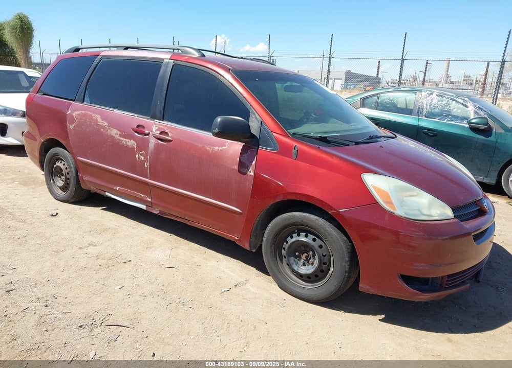 2004 TOYOTA SIENNA LE VIN: 5TDZA23C84S174083
