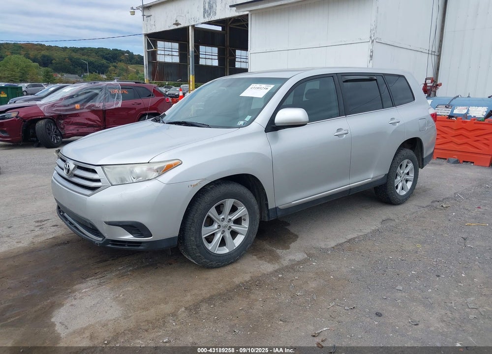 2012 TOYOTA HIGHLANDER VIN: 5TDZA3EHXCS019953