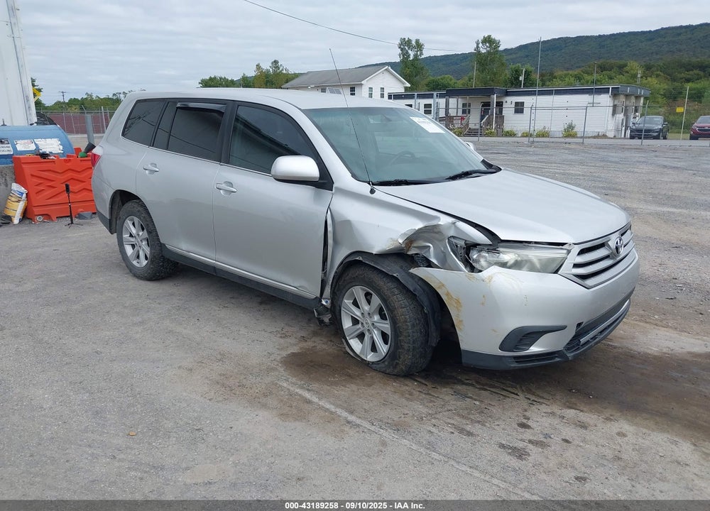 2012 TOYOTA HIGHLANDER VIN: 5TDZA3EHXCS019953