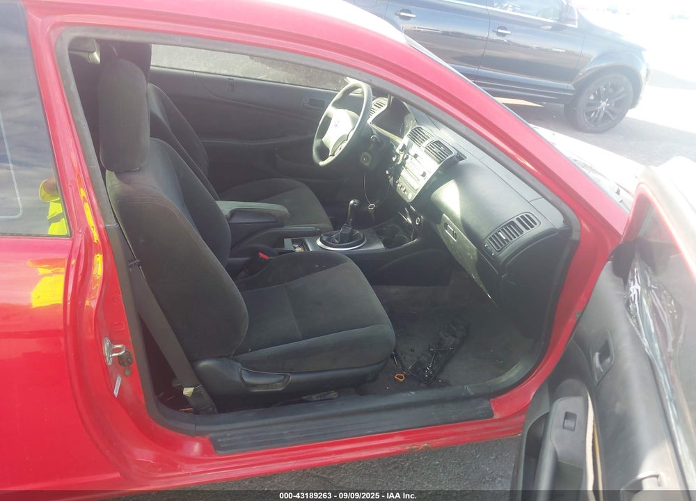 2005 HONDA CIVIC LX VIN: 1HGEM21535L041701