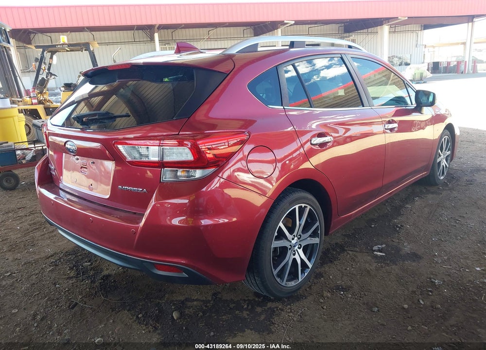 2018 SUBARU IMPREZA VIN: 4S3GTAT66J3747954