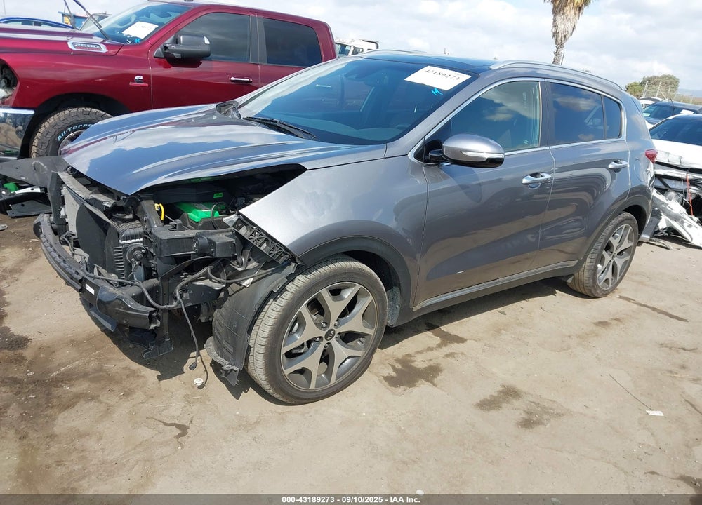 2017 KIA SPORTAGE SX TURBO VIN: KNDPR3A68H7222748