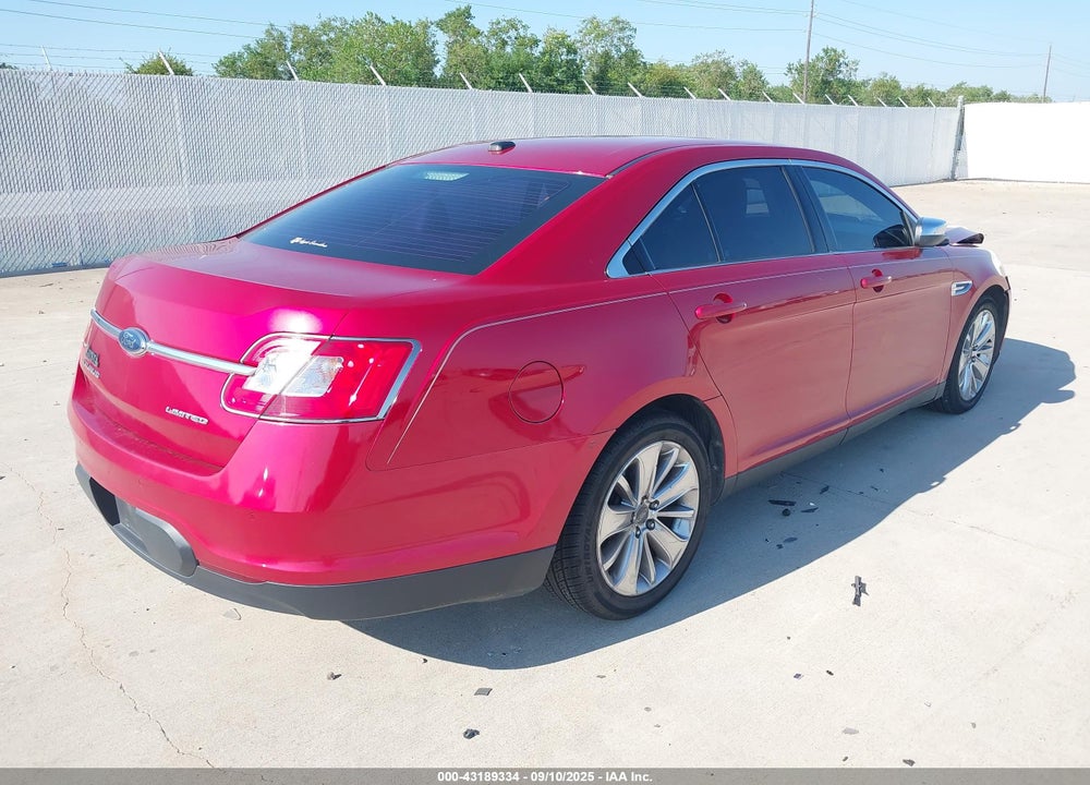 2010 FORD TAURUS VIN: 1FAHP2FW8AG108810