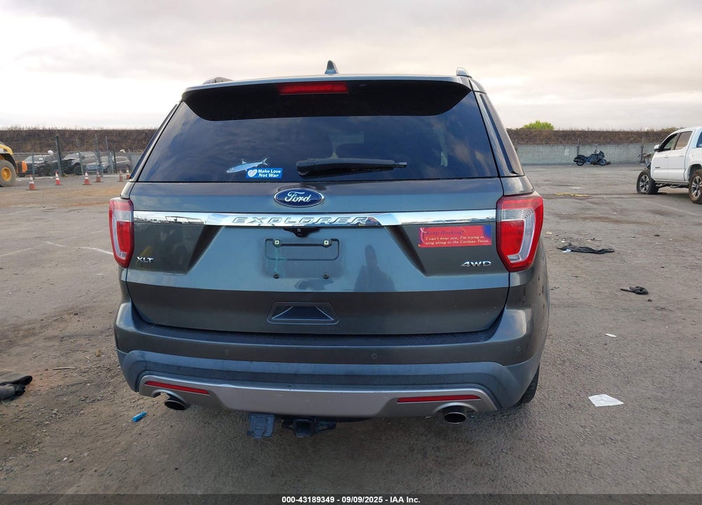 2016 FORD EXPLORER VIN: 1FM5K8D89GGD03967