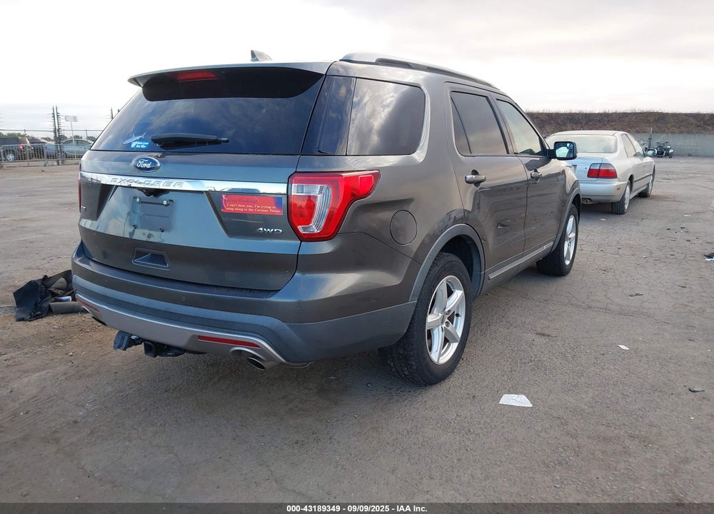 2016 FORD EXPLORER VIN: 1FM5K8D89GGD03967
