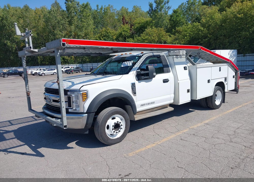 2019 FORD F-550 CHASSIS XL VIN: 1FDUF5GY8KEE76684