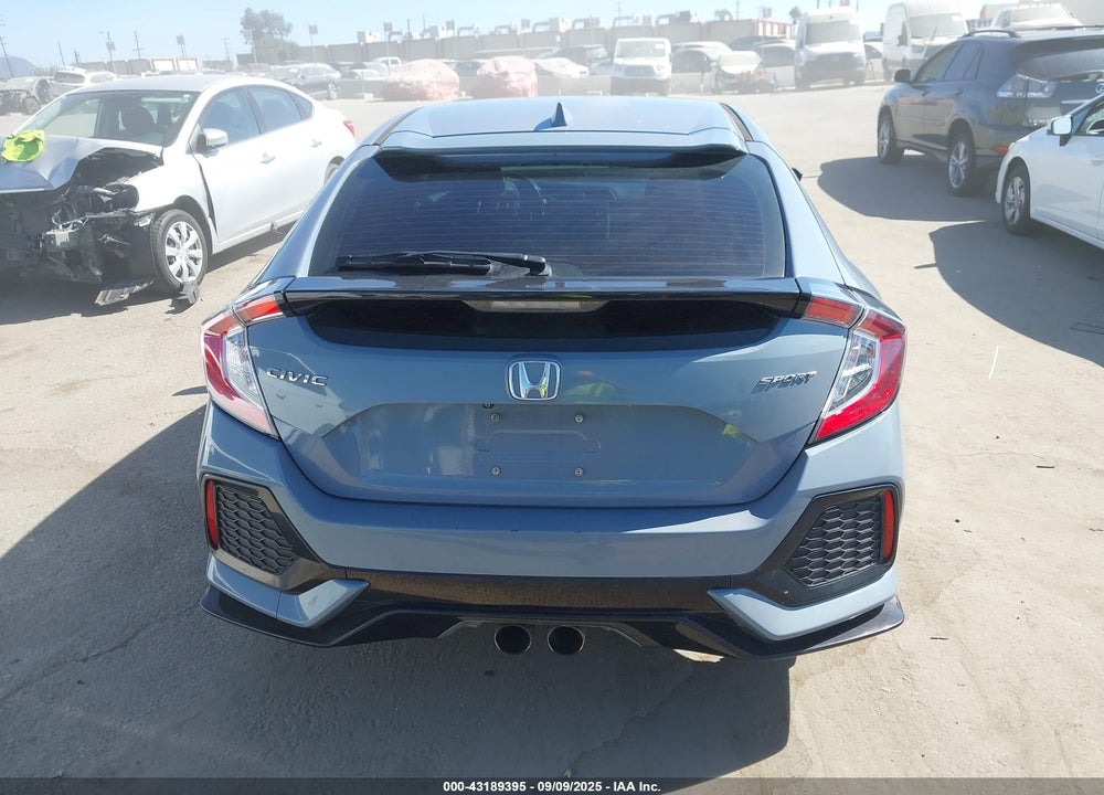 2019 HONDA CIVIC VIN: SHHFK7H43KU216061
