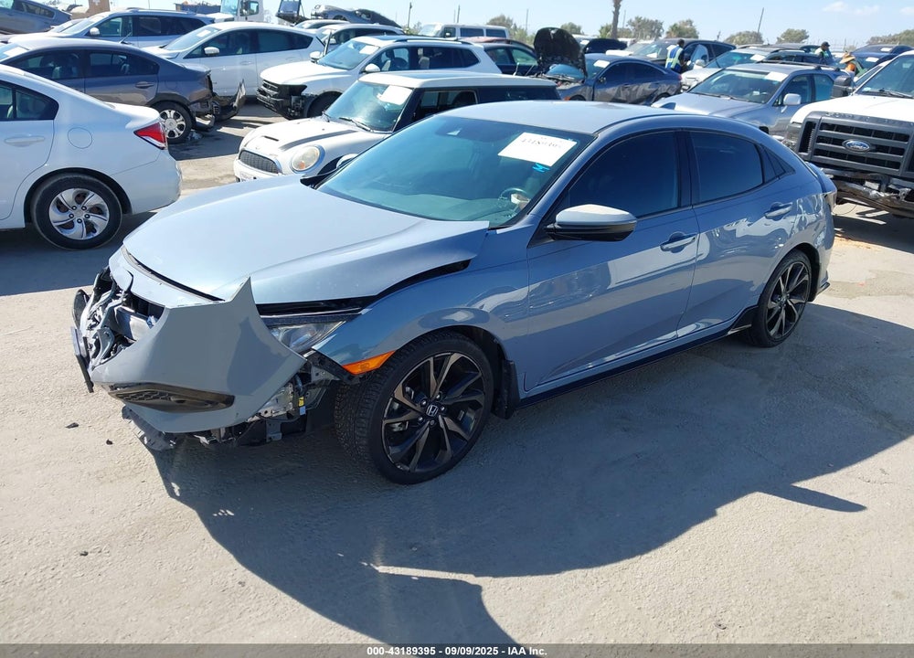 2019 HONDA CIVIC VIN: SHHFK7H43KU216061