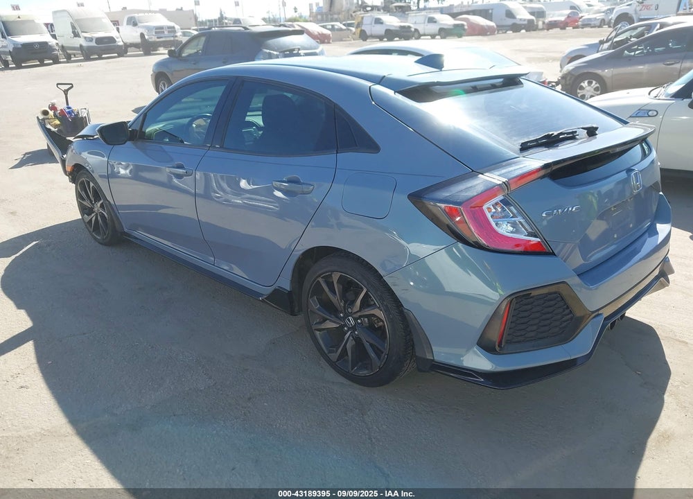 2019 HONDA CIVIC VIN: SHHFK7H43KU216061