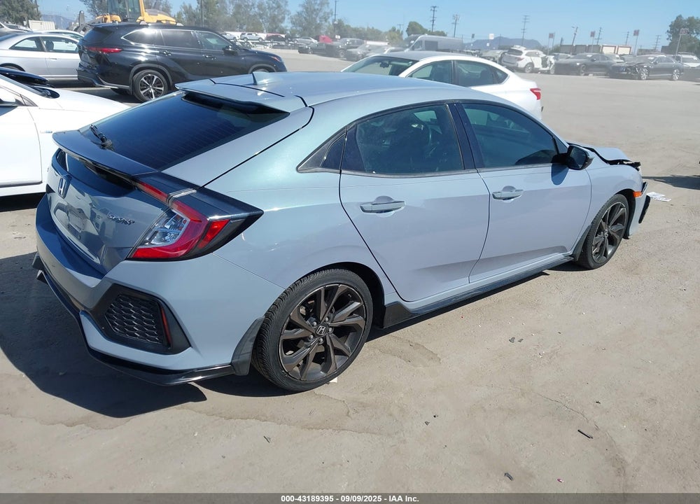 2019 HONDA CIVIC VIN: SHHFK7H43KU216061