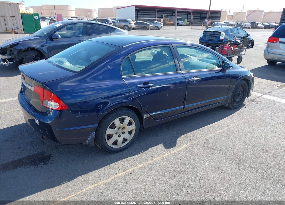 2009 HONDA CIVIC LX VIN: 2HGFA16539H504794