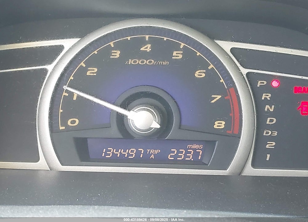 2009 HONDA CIVIC LX VIN: 2HGFA16539H504794