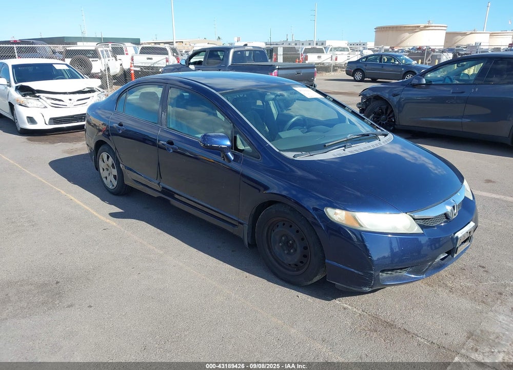2009 HONDA CIVIC LX VIN: 2HGFA16539H504794