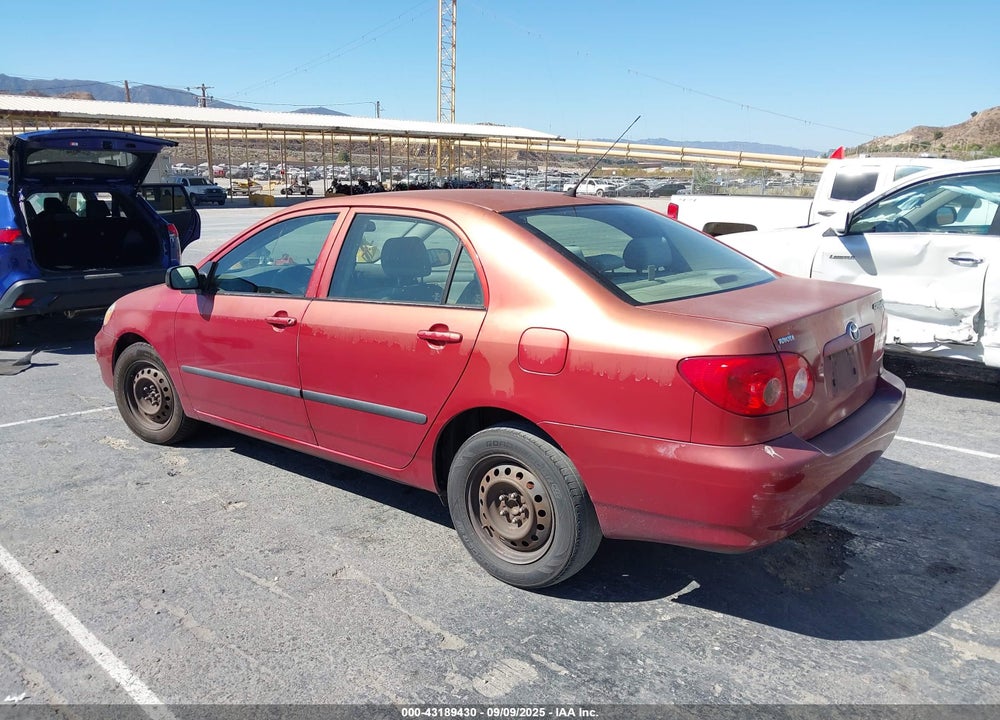 2006 TOYOTA COROLLA CE VIN: JTDBR32E860085302