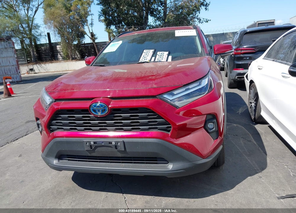 2022 TOYOTA RAV4 HYBRID XLE PREMIUM VIN: 2T3B6RFV8NW037184