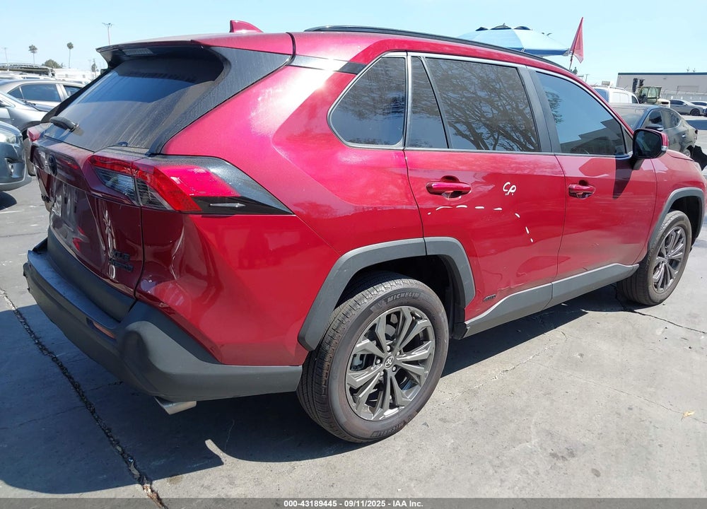 2022 TOYOTA RAV4 HYBRID XLE PREMIUM VIN: 2T3B6RFV8NW037184